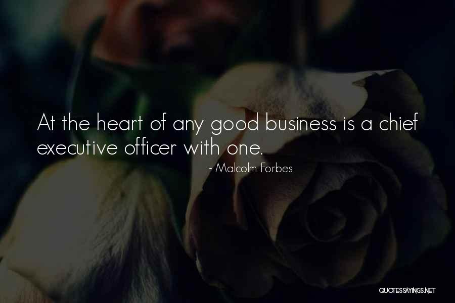 Chief Executive Officer Quotes By Malcolm Forbes