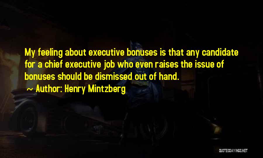Chief Executive Quotes By Henry Mintzberg