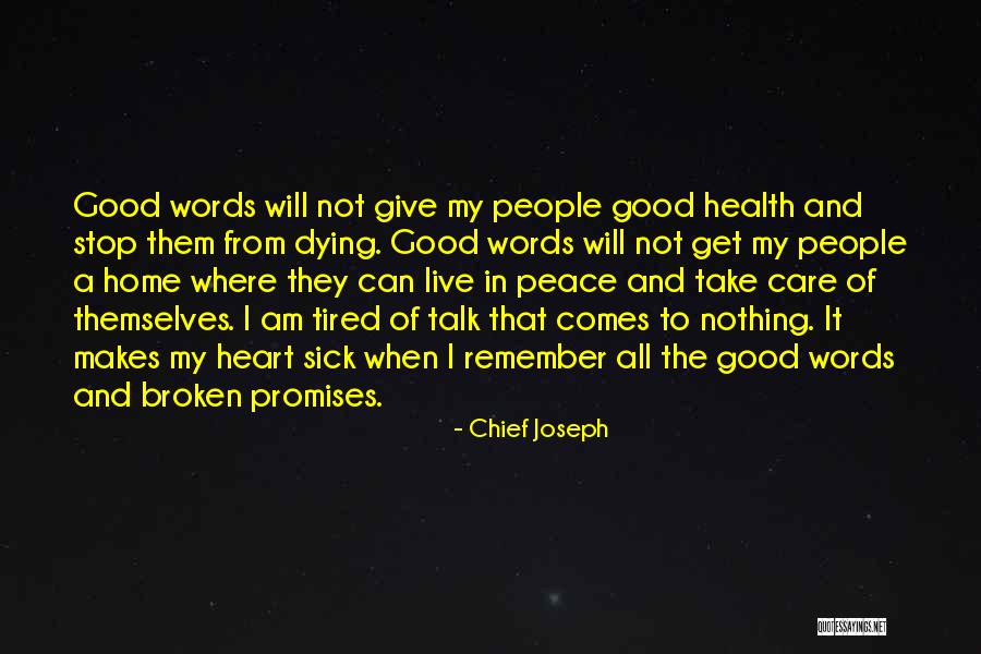 Chief Joseph Quotes 1082104