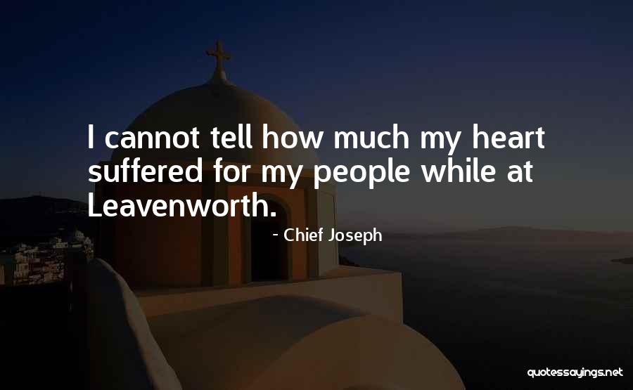 Chief Joseph Quotes 151277