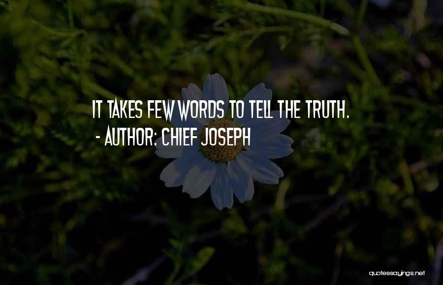 Chief Joseph Quotes 1741999