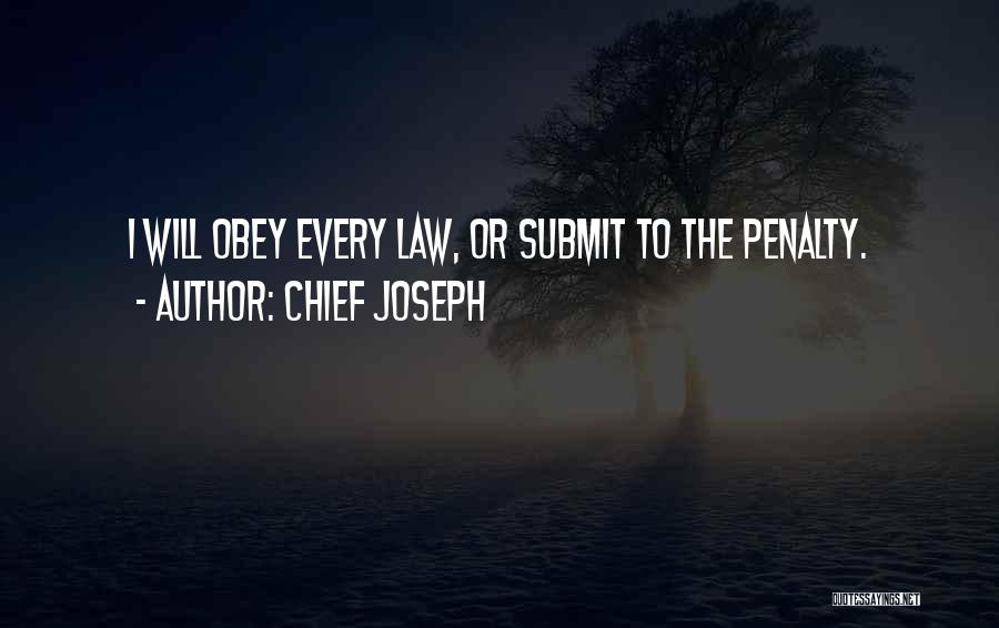 Chief Joseph Quotes 1845111