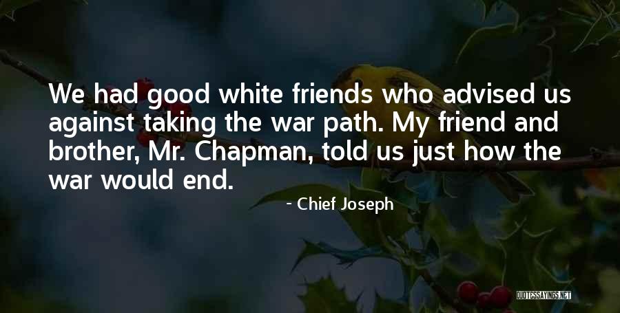 Chief Joseph Quotes 1991709