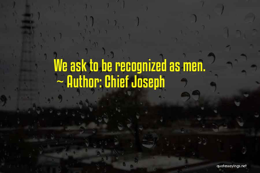 Chief Joseph Quotes 291340
