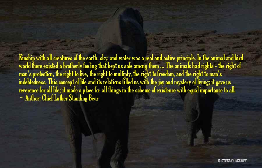 Chief Luther Standing Bear Quotes 410721