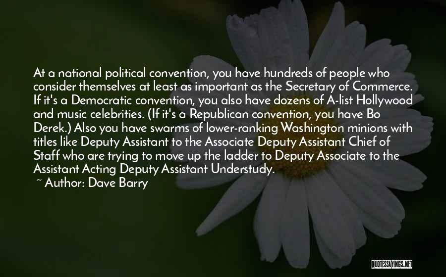 Chief Of Staff Quotes By Dave Barry