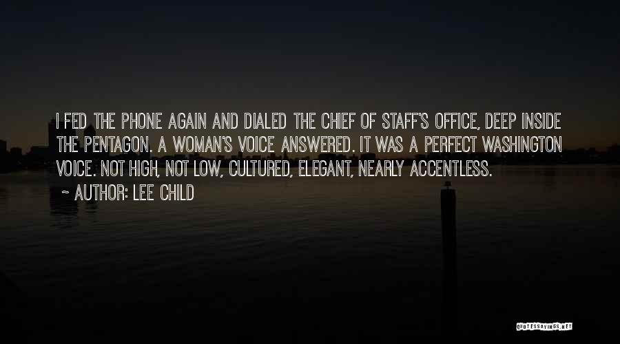 Chief Of Staff Quotes By Lee Child