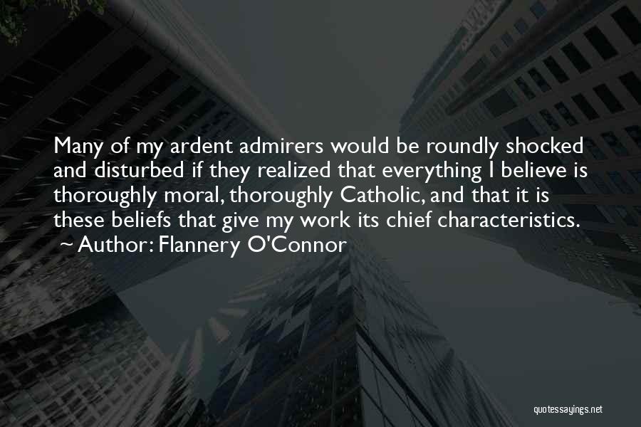 Chief O'hara Quotes By Flannery O'Connor