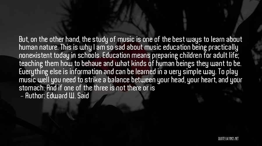 Child And Education Quotes By Edward W. Said