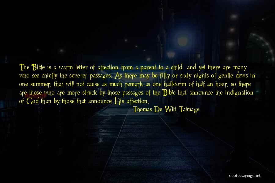 Child And God Quotes By Thomas De Witt Talmage