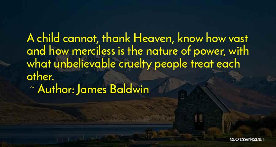Child And Nature Quotes By James Baldwin
