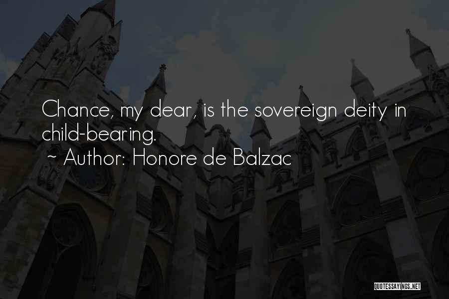 Child Bearing Quotes By Honore De Balzac