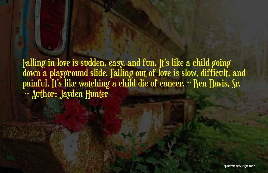 Child Cancer Quotes By Jayden Hunter