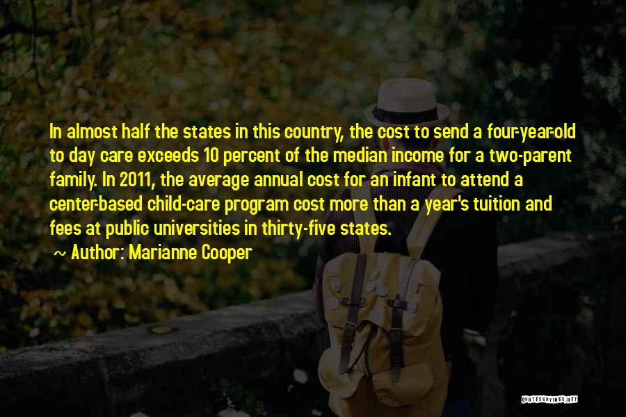 Child Care Quotes By Marianne Cooper