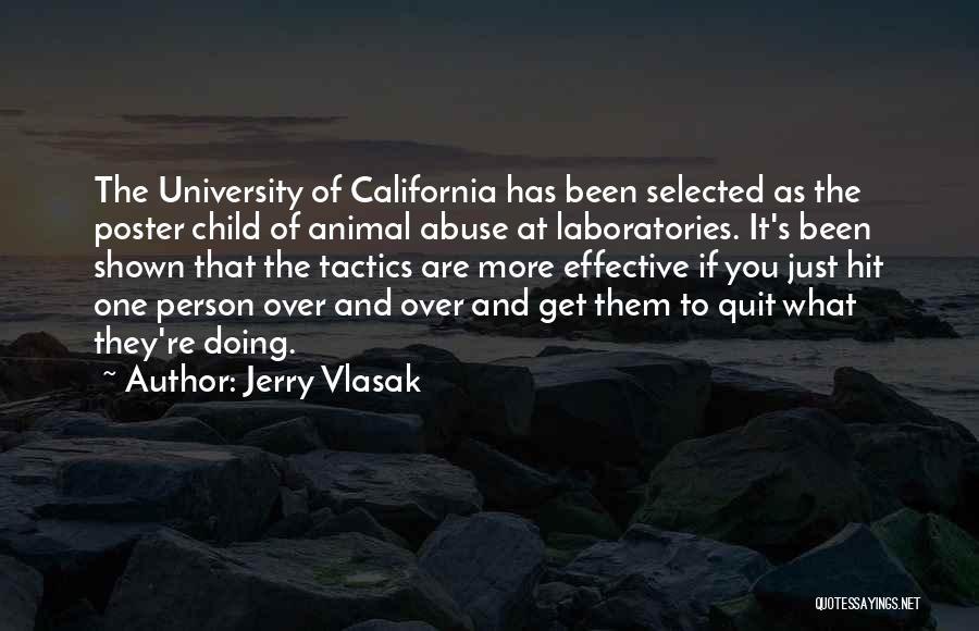 Child Going To University Quotes By Jerry Vlasak