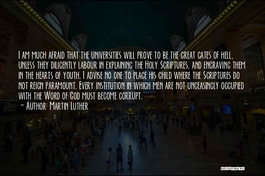 Child Going To University Quotes By Martin Luther