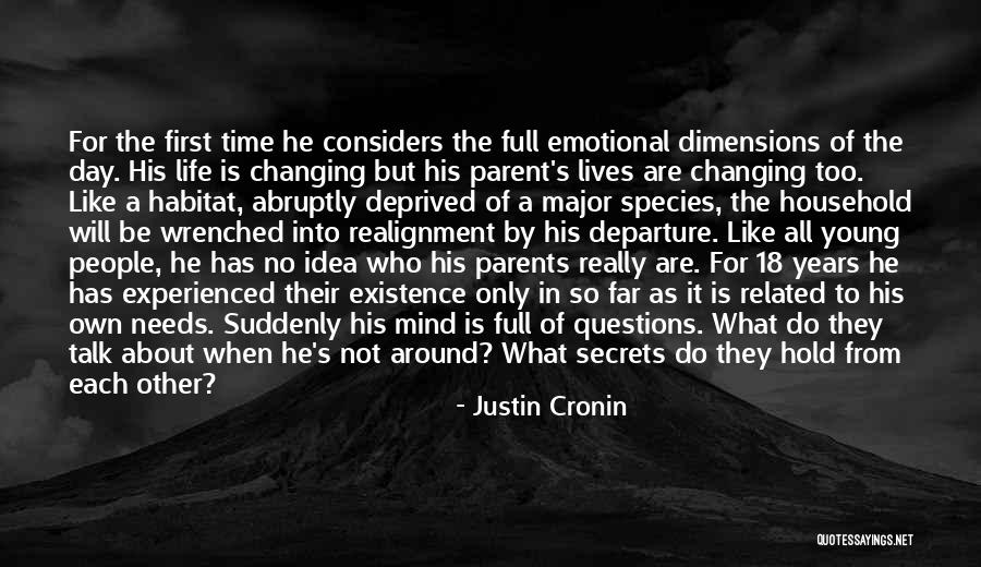 Child Growing Up Quotes By Justin Cronin