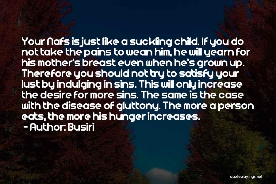 Child Hunger Quotes By Busiri