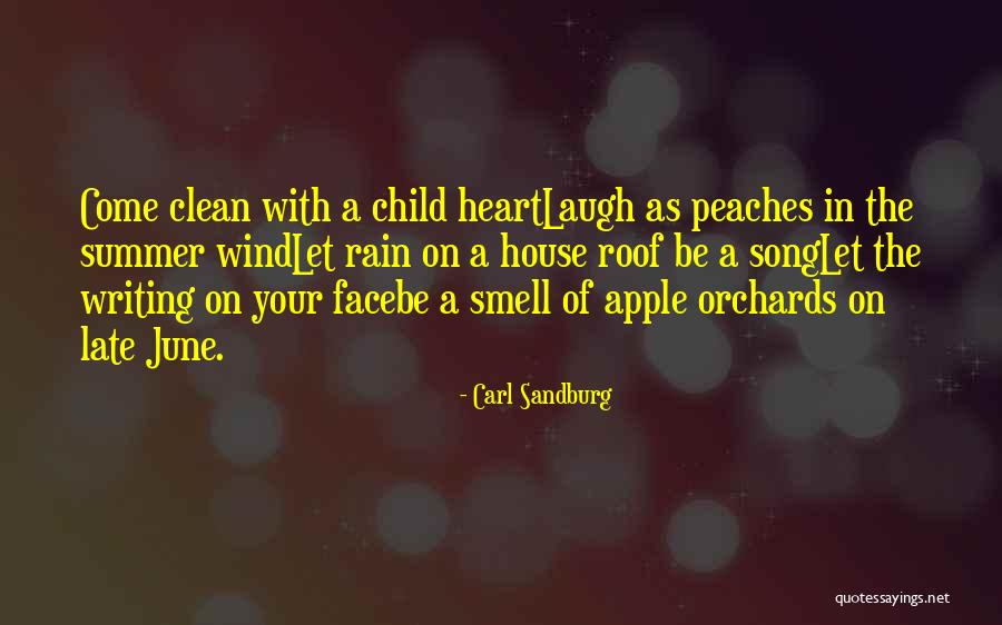 Child Laugh Quotes By Carl Sandburg