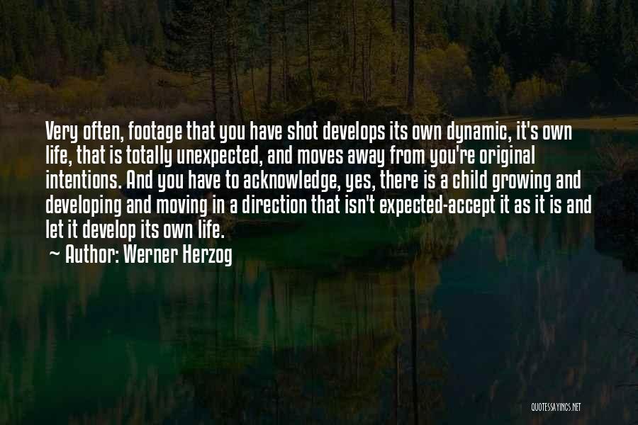 Child Moving Away Quotes By Werner Herzog