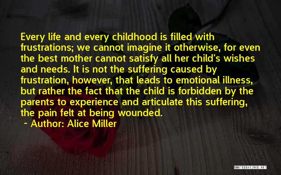 Child Pain Quotes By Alice Miller