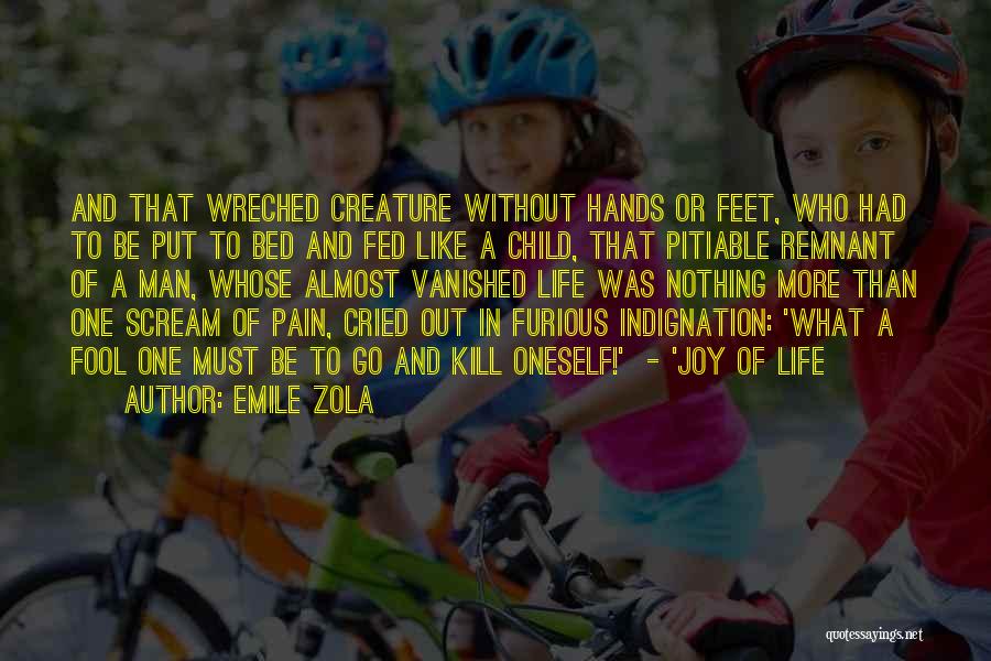 Child Pain Quotes By Emile Zola