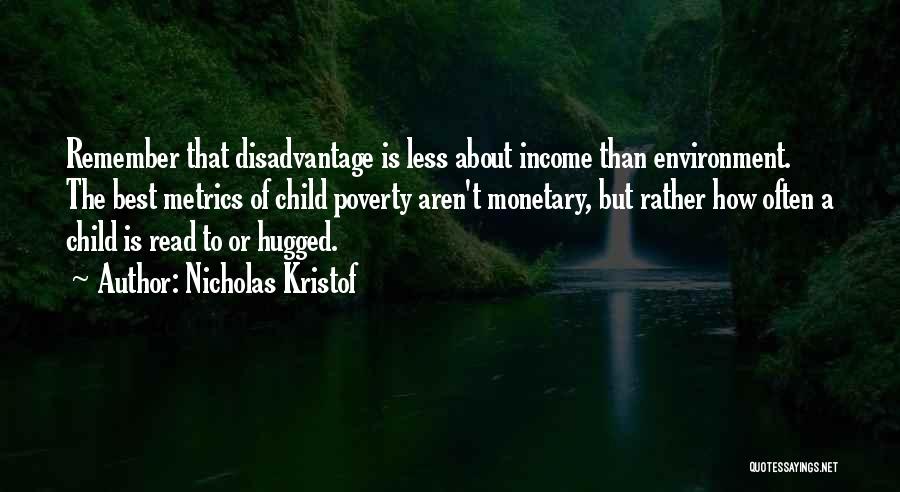 Child Poverty Quotes By Nicholas Kristof