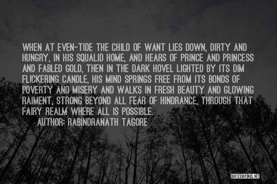 Child Poverty Quotes By Rabindranath Tagore