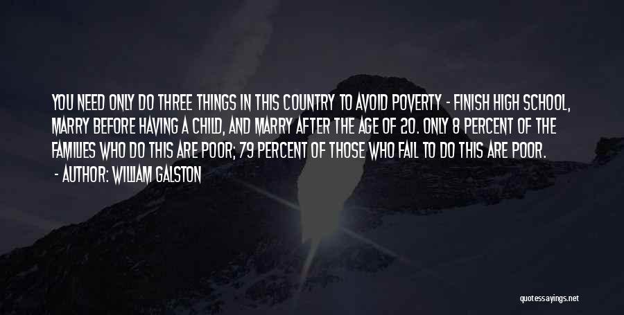 Child Poverty Quotes By William Galston