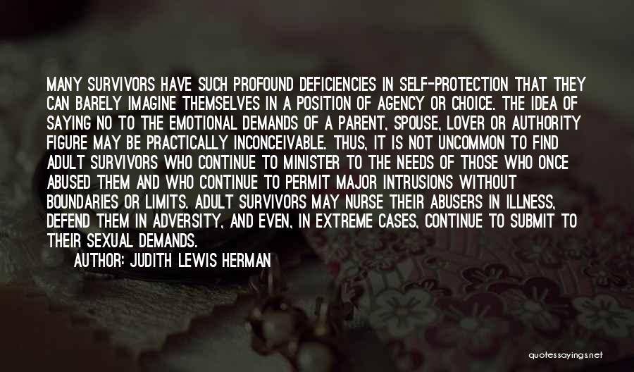 Child Protection Quotes By Judith Lewis Herman