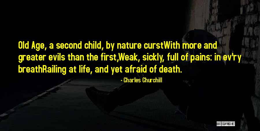 Child Quotes By Charles Churchill