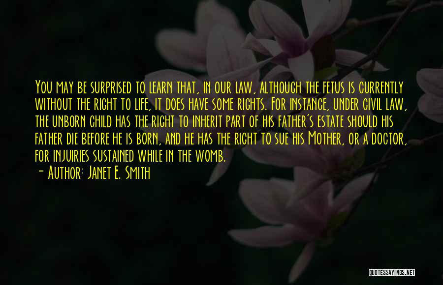 Child Rights Quotes By Janet E. Smith