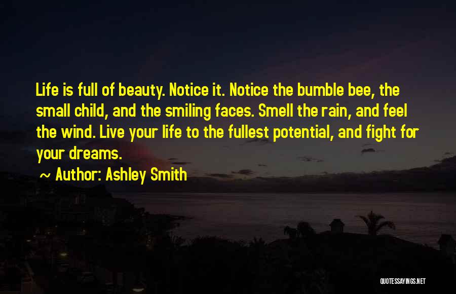 Child Smiling Quotes By Ashley Smith