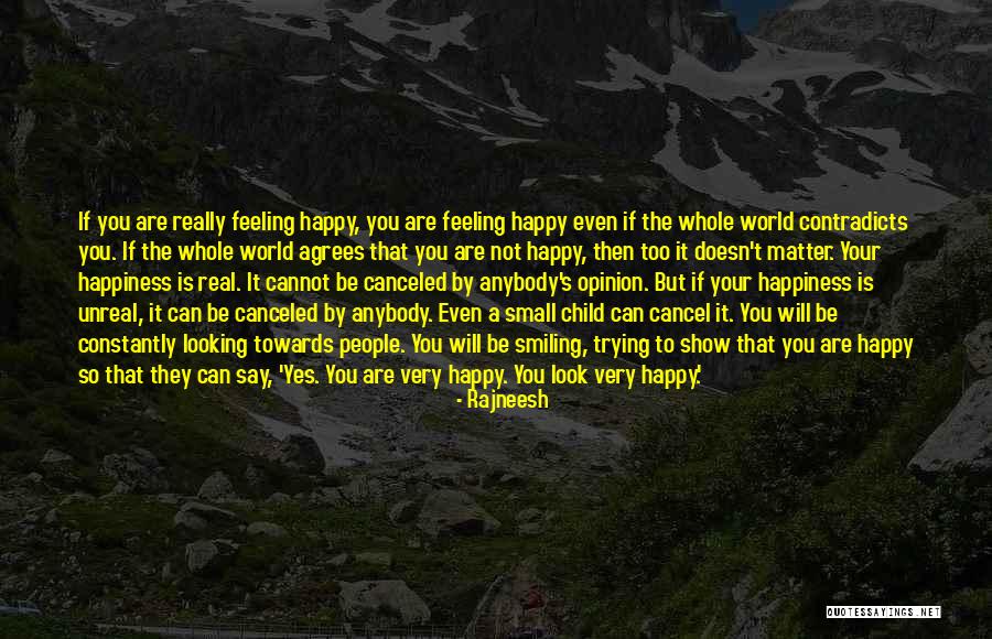 Child Smiling Quotes By Rajneesh