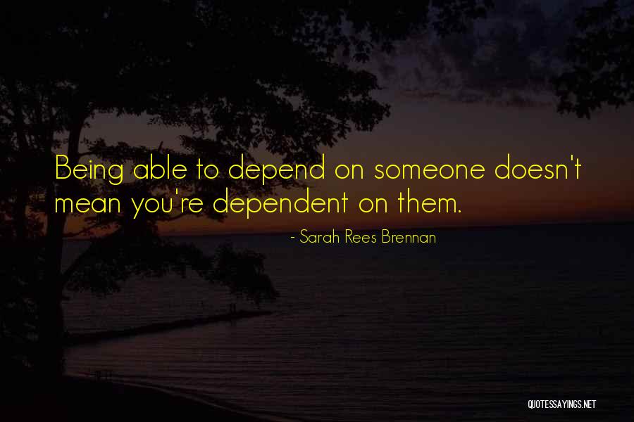 Child Sponsor Quotes By Sarah Rees Brennan