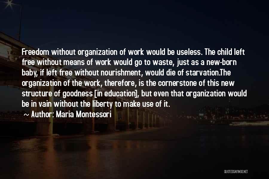 Child Starvation Quotes By Maria Montessori