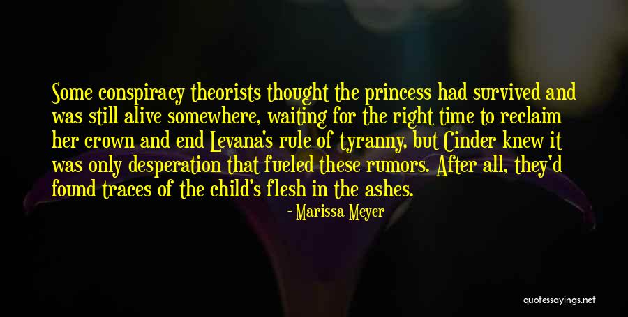 Child Theorists Quotes By Marissa Meyer