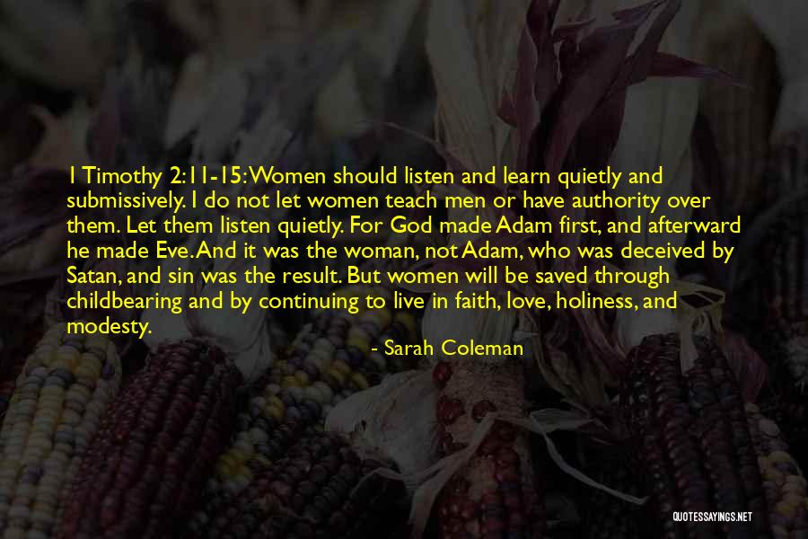 Childbearing Quotes By Sarah Coleman