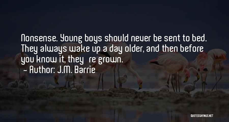 Childhood Day Quotes By J.M. Barrie