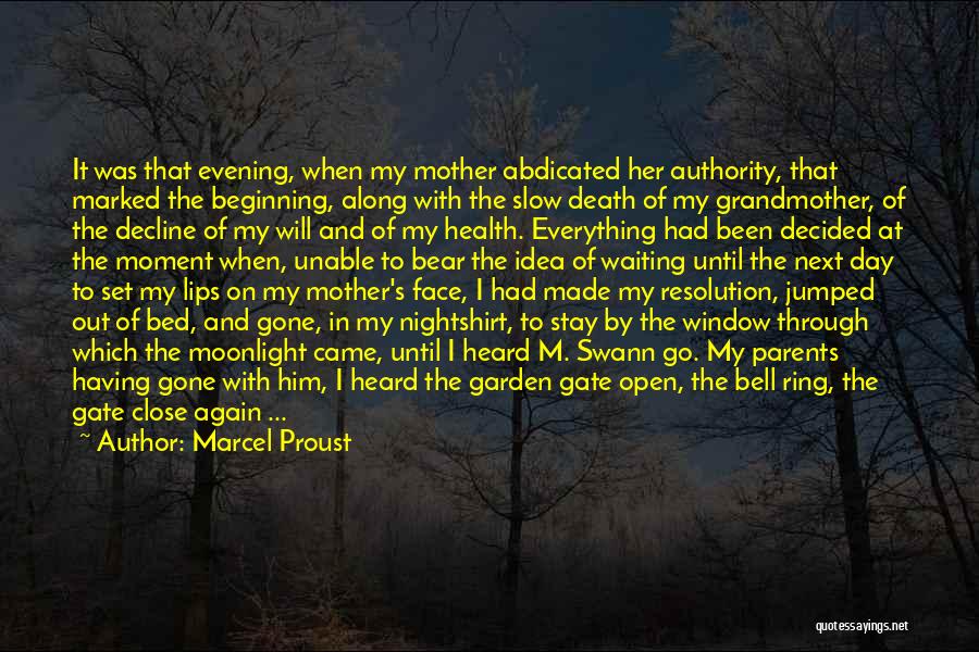 Childhood Death Quotes By Marcel Proust