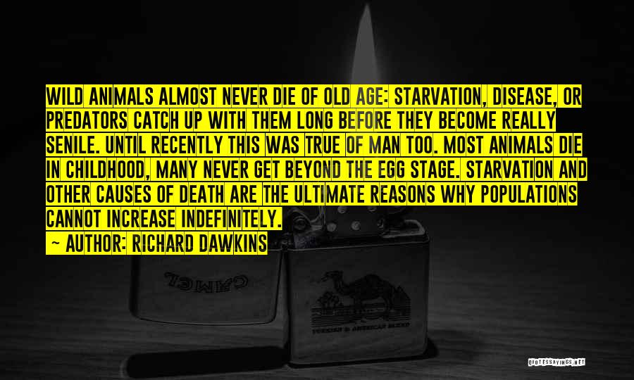 Childhood Death Quotes By Richard Dawkins