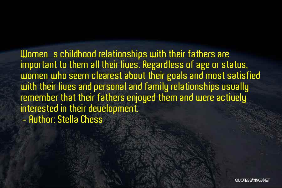 Childhood Development Quotes By Stella Chess