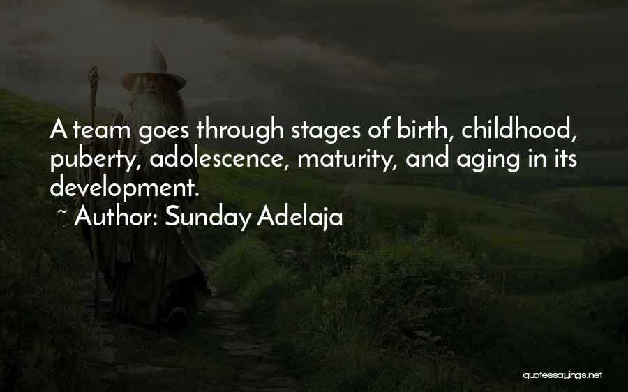 Childhood Development Quotes By Sunday Adelaja