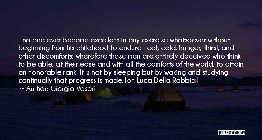 Childhood Hunger Quotes By Giorgio Vasari