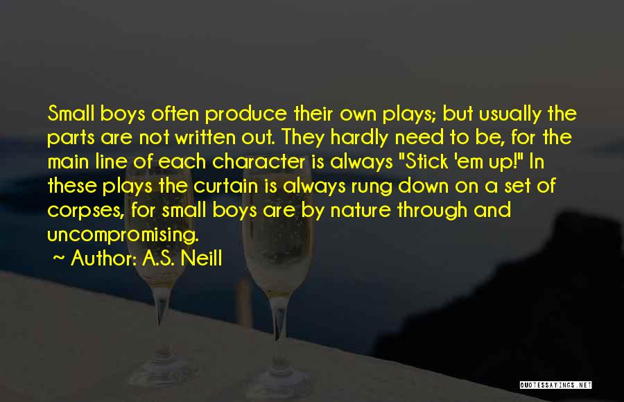 Childhood Imagination Quotes By A.S. Neill