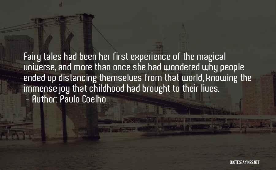 Childhood Imagination Quotes By Paulo Coelho