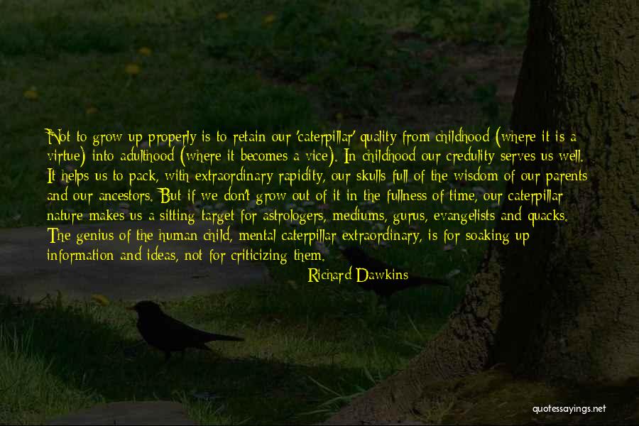 Childhood Is The Best Time Quotes By Richard Dawkins