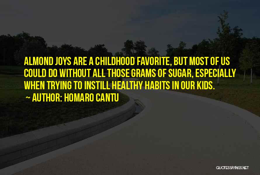 Childhood Joys Quotes By Homaro Cantu