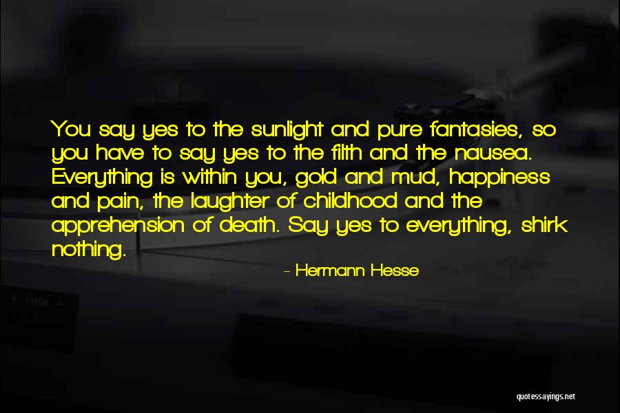 Childhood Laughter Quotes By Hermann Hesse