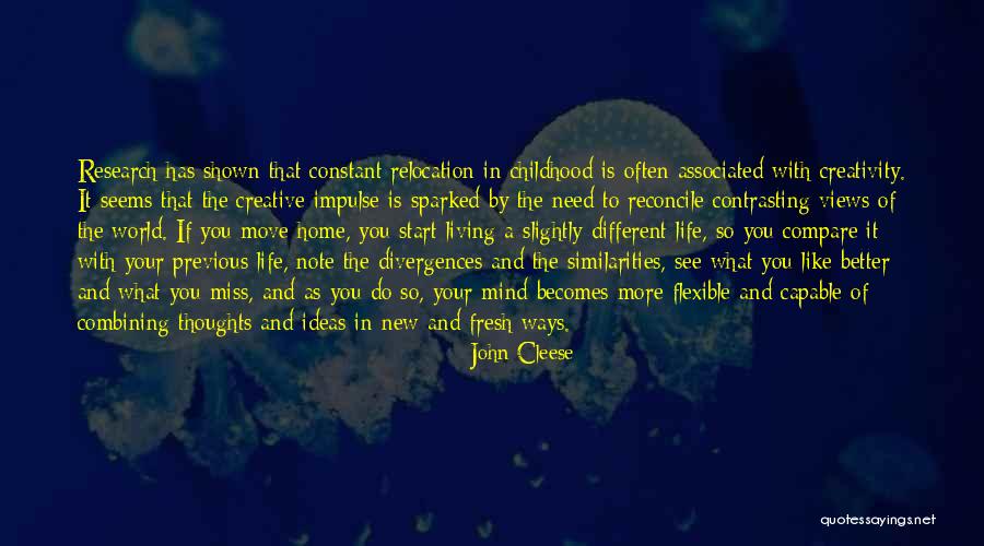 Childhood Thoughts Quotes By John Cleese Childhood Thoughts Quotes By John Cleese